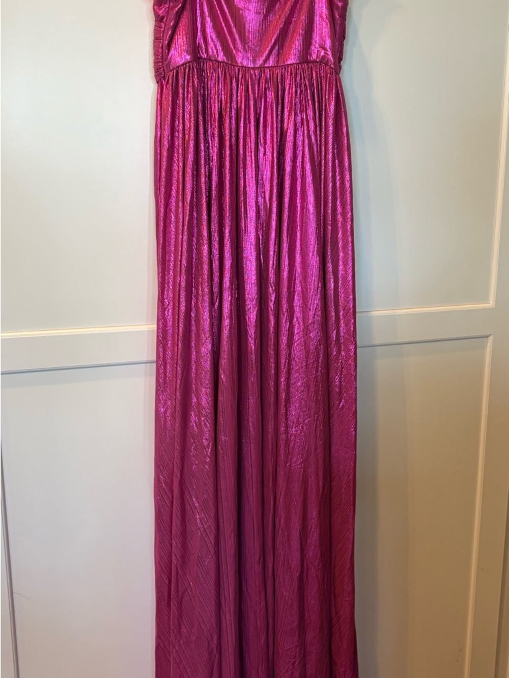Retrofete Doss Dress - Hot Pink/Metallic - Picture 5 of 5